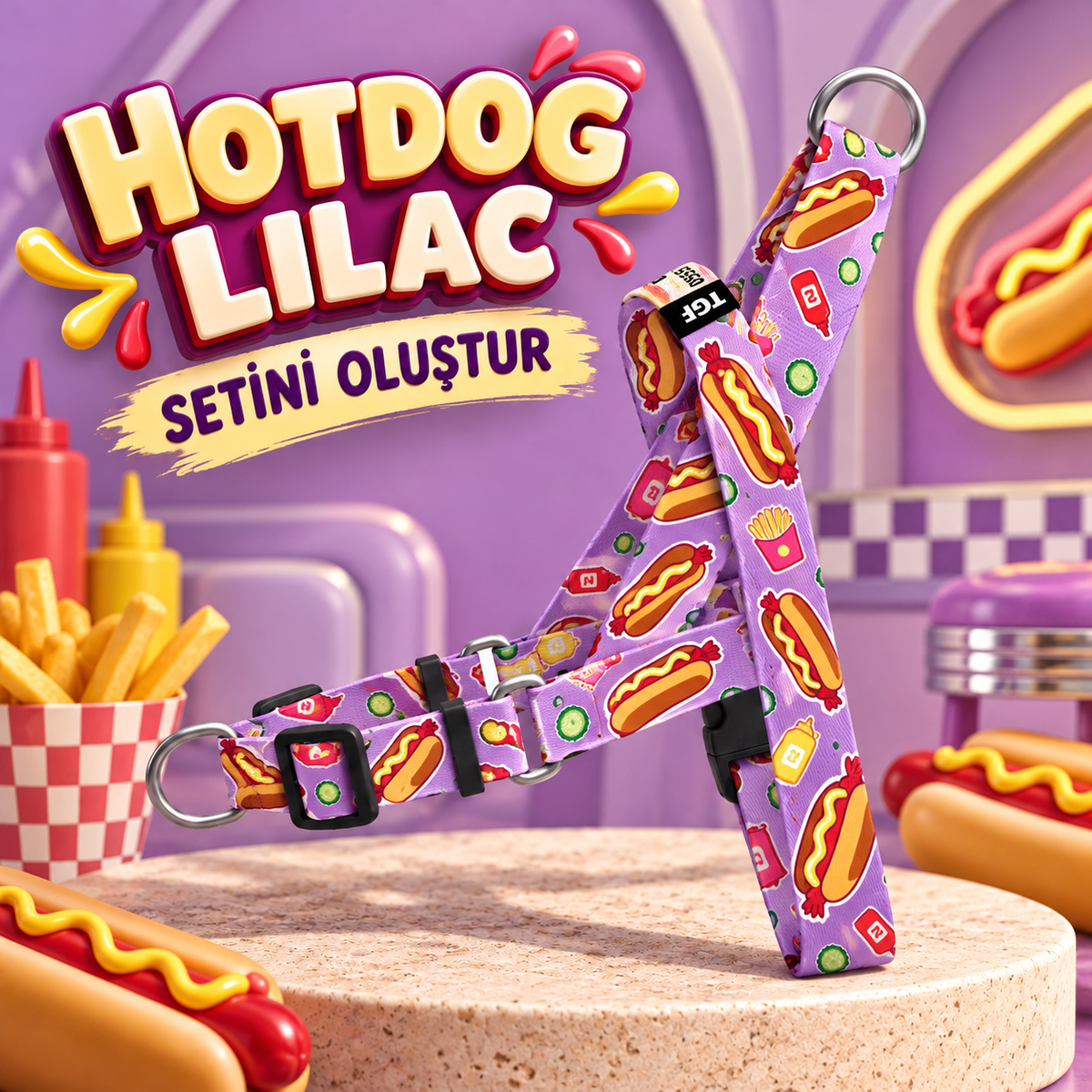 Hotdog Lilac Set Oluştur – Set Oluştur görseli