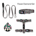 Flower Diamond Tasma ve Künye Seti – Set fotoğrafı