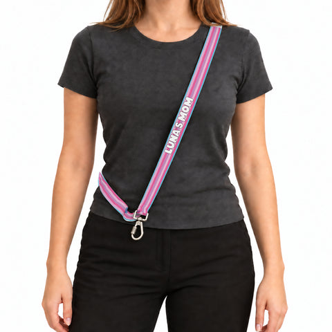 Pastel Stripe Eller Serbest Tasma – Kadin