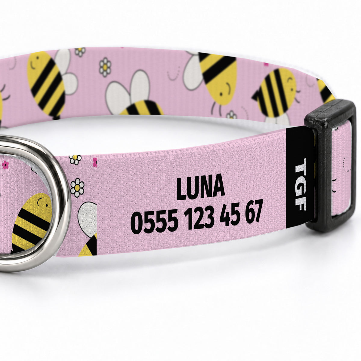 Buzzy Pink Köpek Tasması – Yakin Cekim