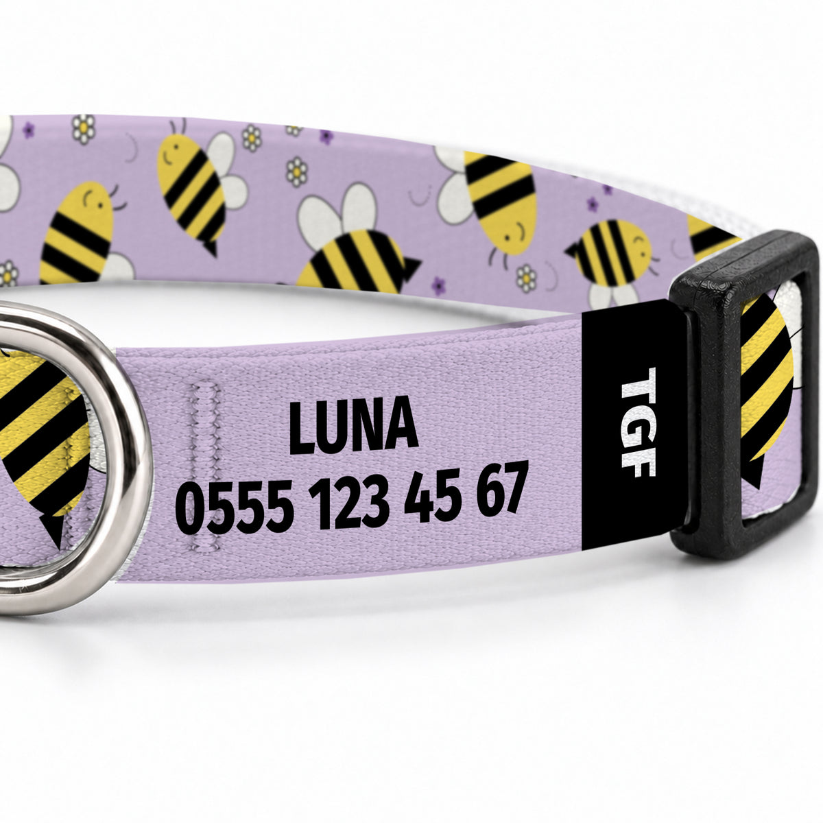 Buzzy Lilac Kedi Tasması – Yakin Cekim