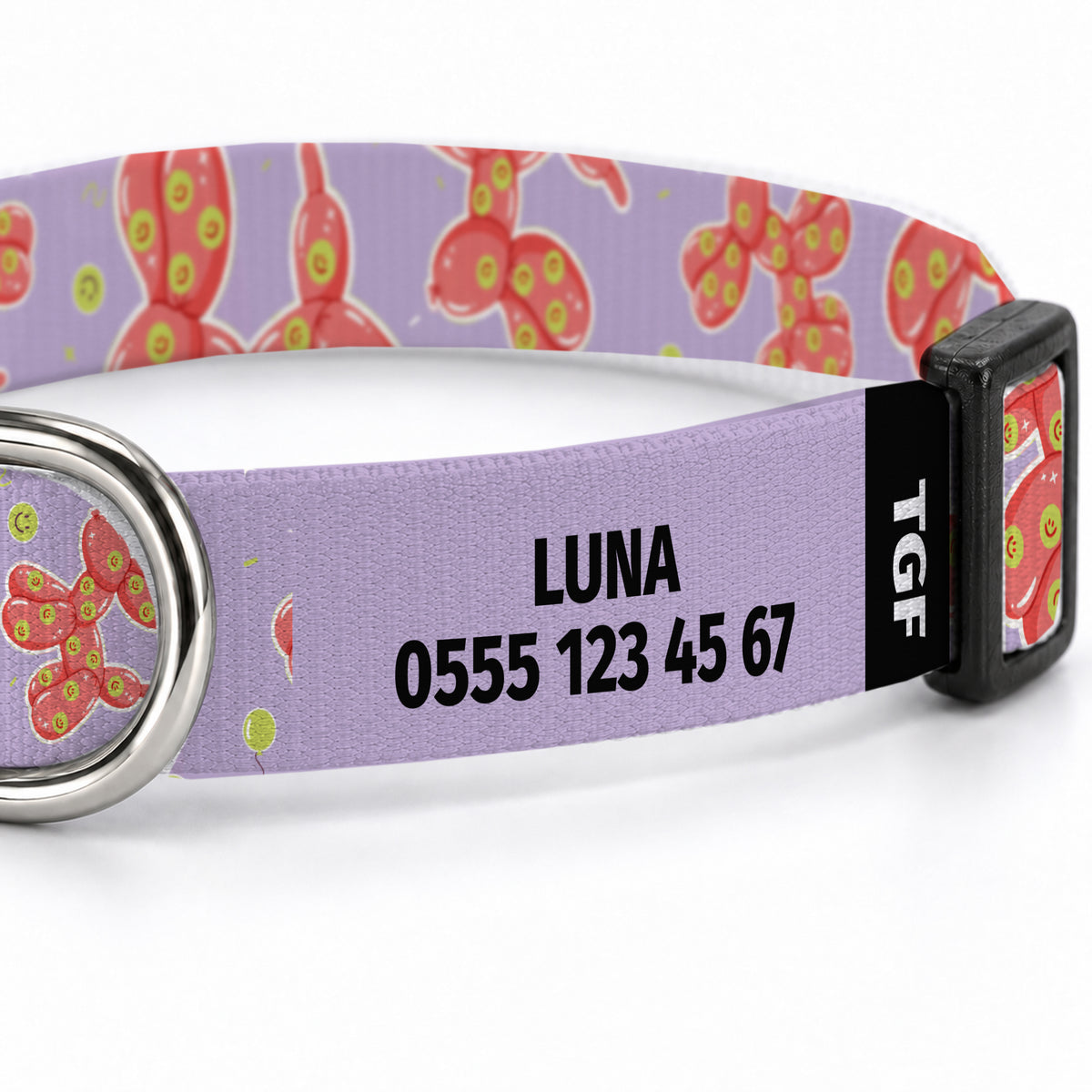 Ballo Lilac Köpek Tasması – Yakin Cekim