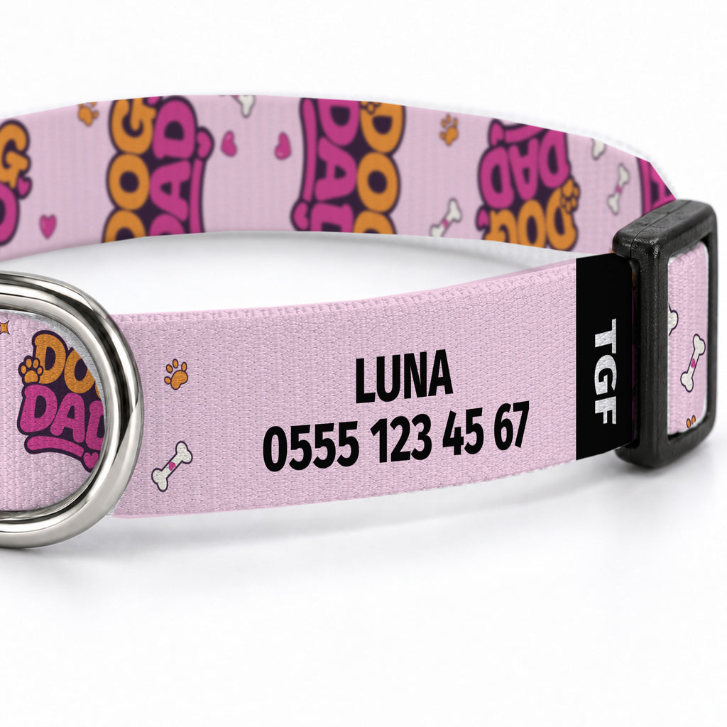 Papa Pink Köpek Tasması – Yakin Cekim