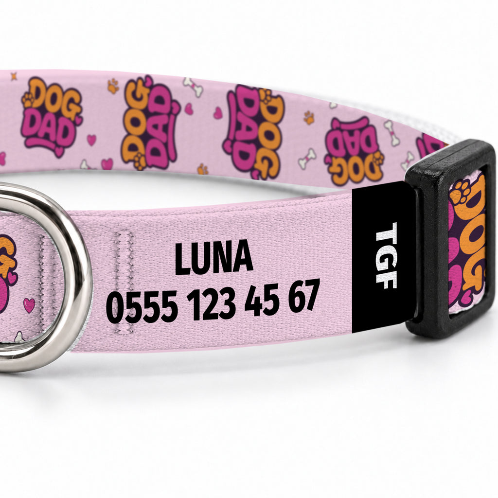 Papa Pink Kedi Tasması – Yakin Cekim