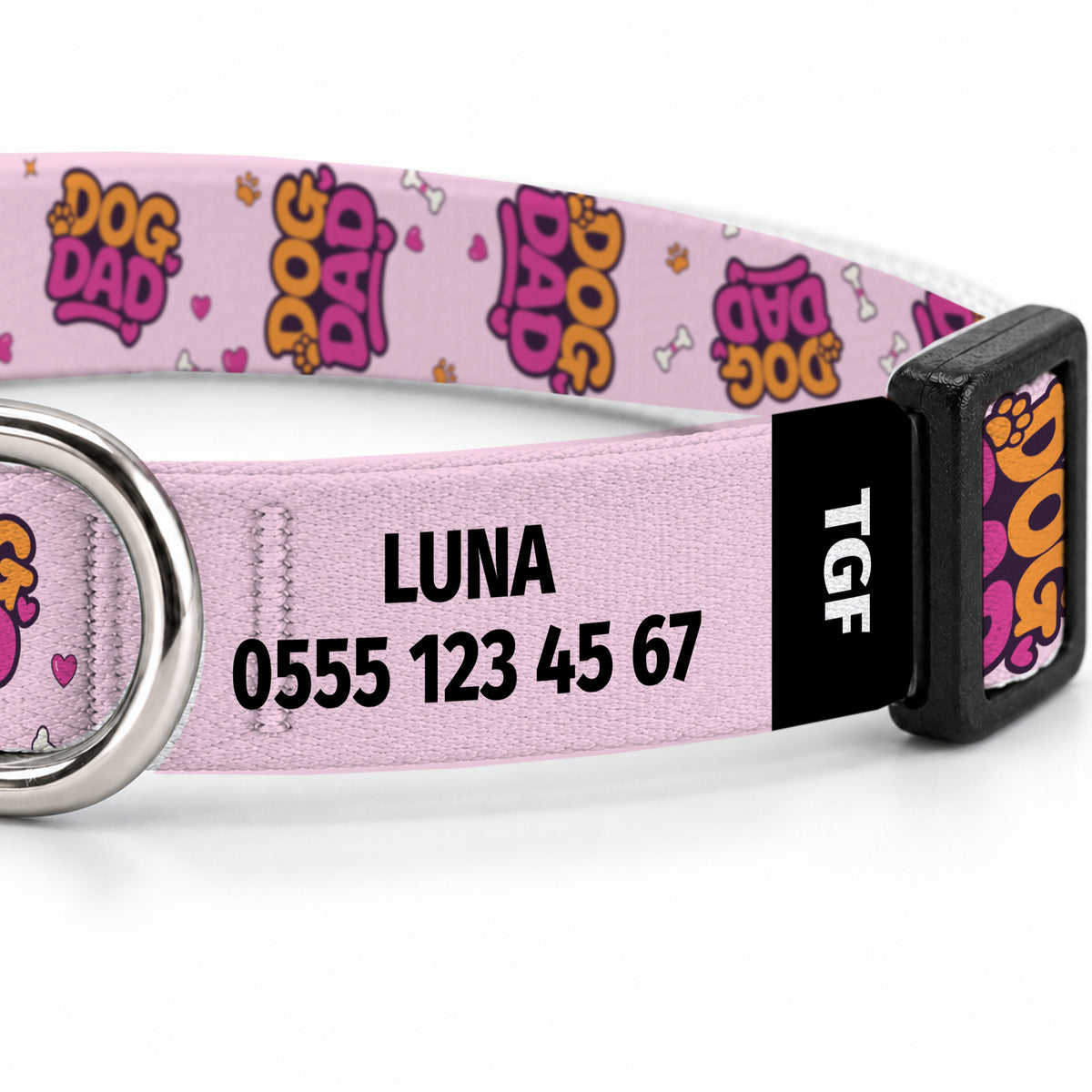 Papa Pink Kedi Tasması – Yakin Cekim