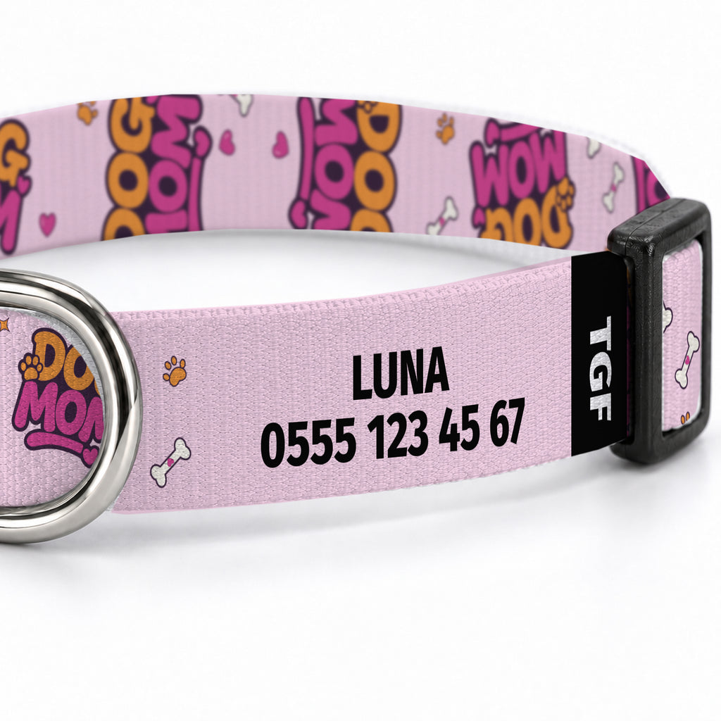 Mama Pink Köpek Tasması – Yakin Cekim