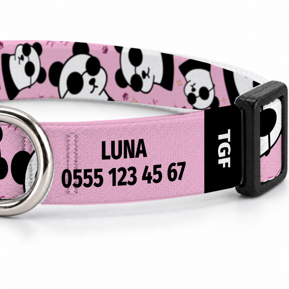 Pandi Pink Kedi Tasması – Yakin Cekim
