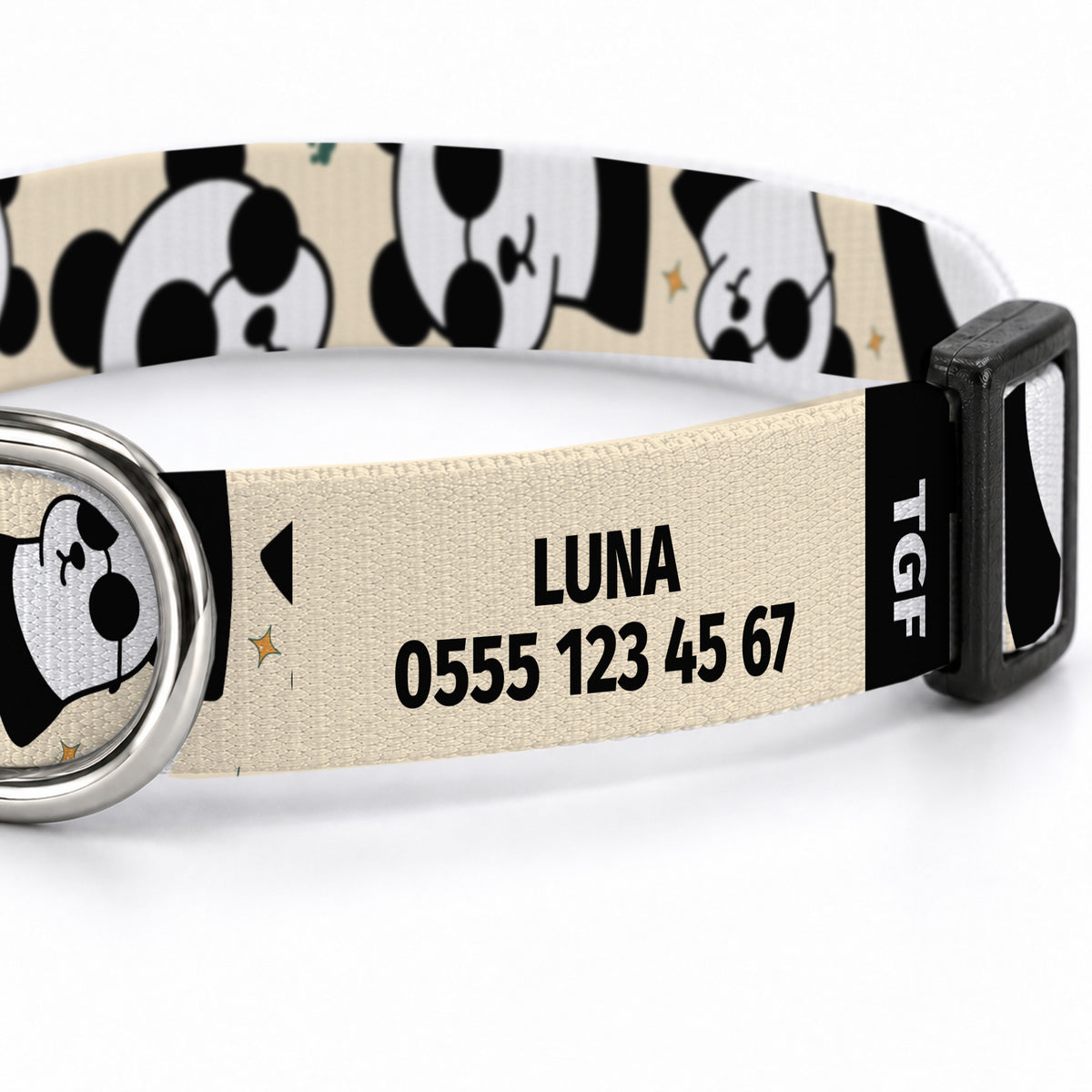 Pandi Cream Köpek Tasması – Yakin Cekim