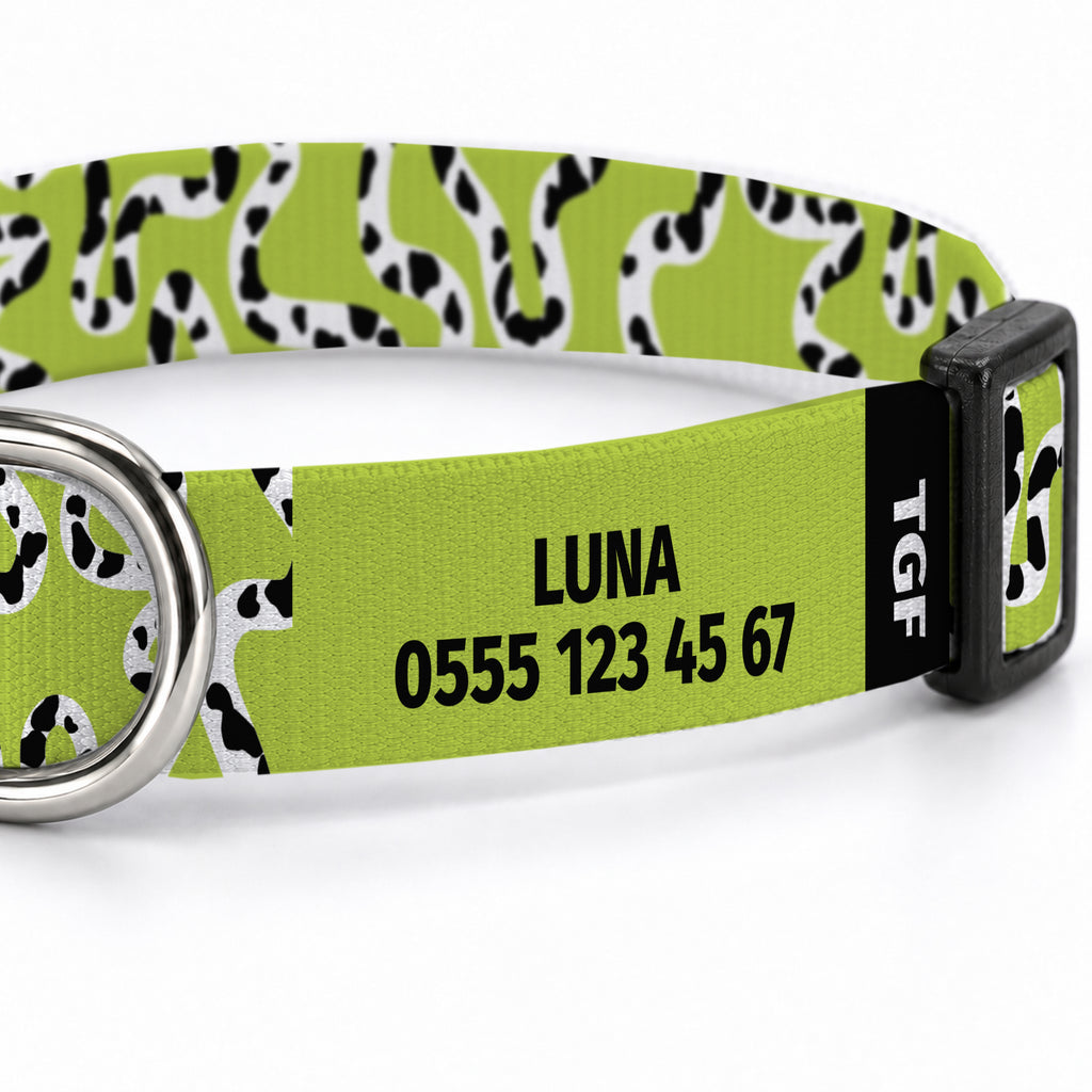 Moo Lime Köpek Tasması – Yakin Cekim