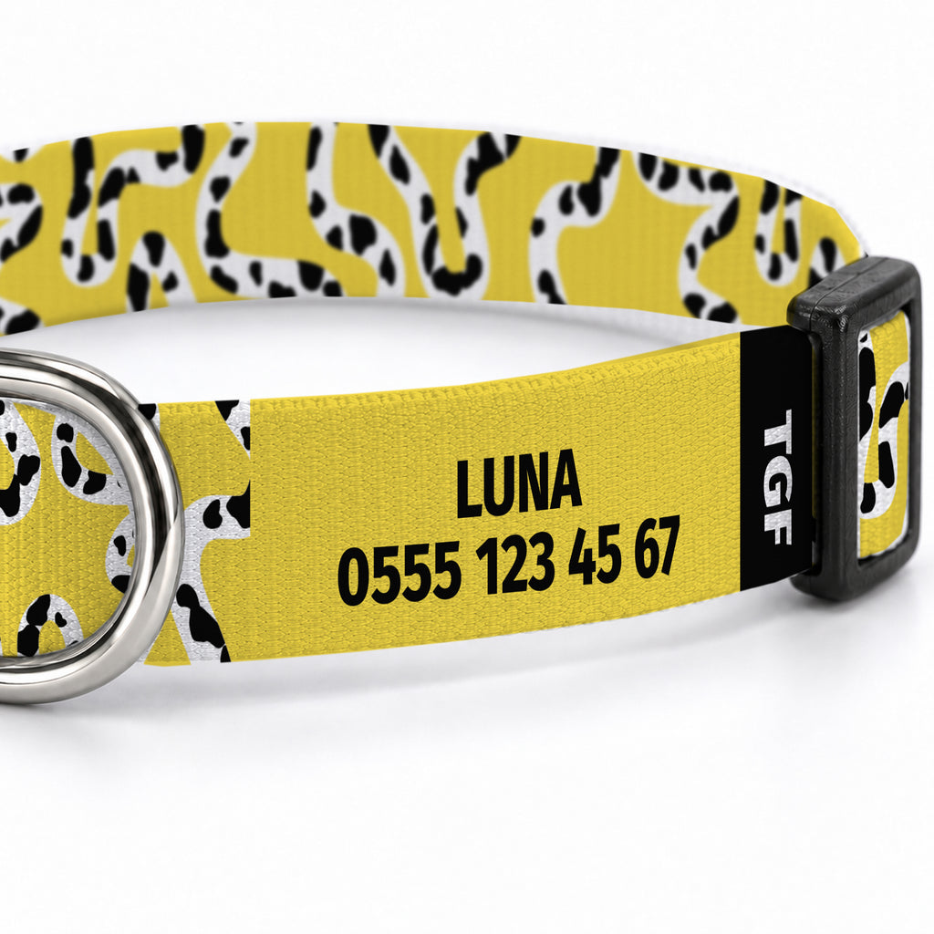 Moo Yellow Köpek Tasması – Yakin Cekim