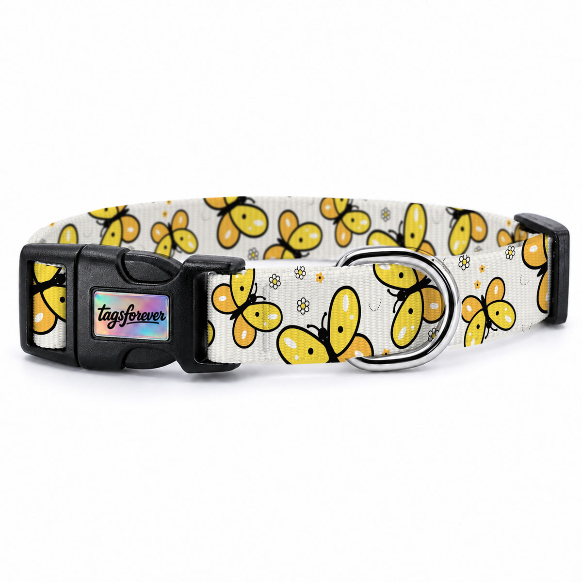 Flora Yellow Köpek Tasması – Urun