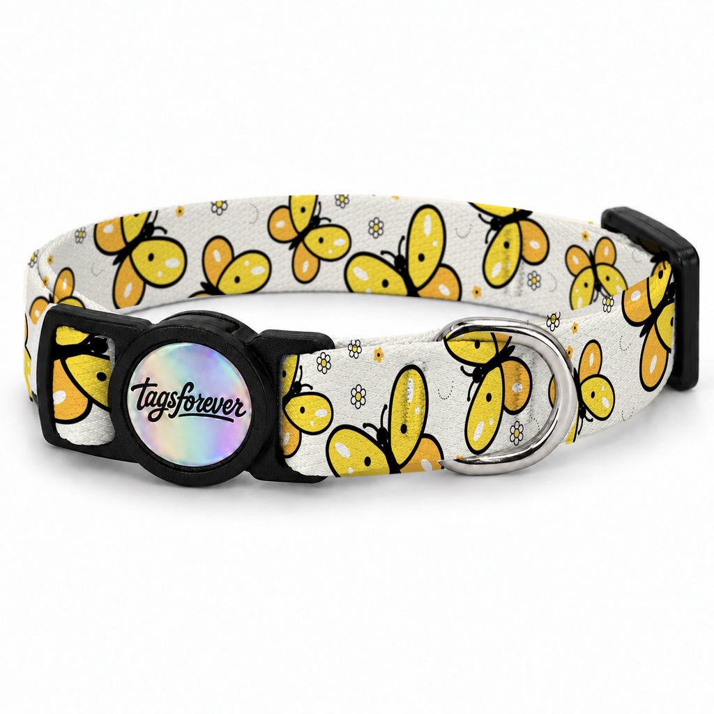 Flora Yellow Kedi Tasması – Urun