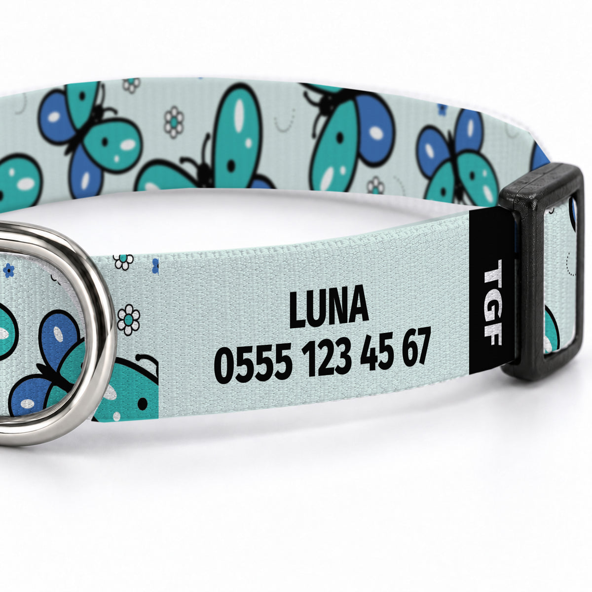 Flora Aqua Köpek Tasması – Yakin Cekim