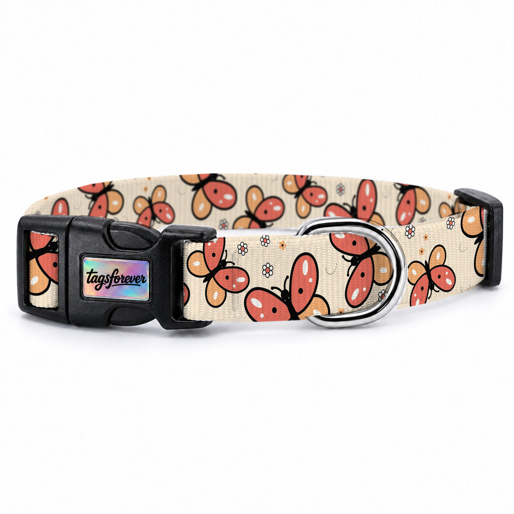 Flora Peach Köpek Tasması – Urun