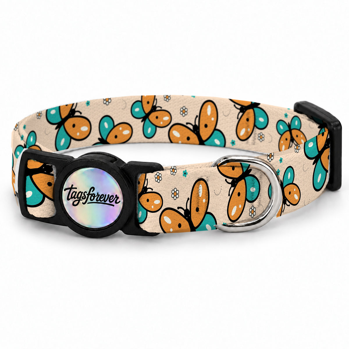 Flora Orange Kedi Tasması – Urun