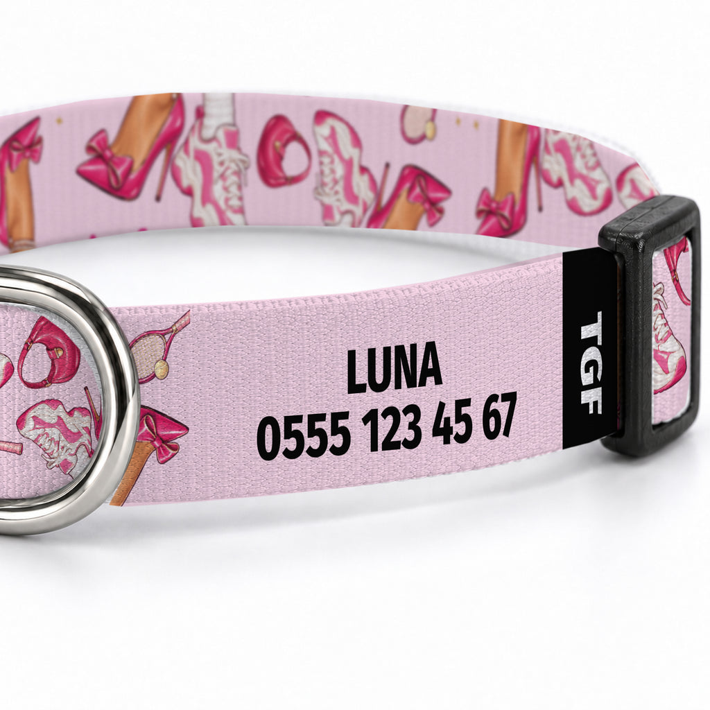 Pink Sport Köpek Tasması – Yakin Cekim