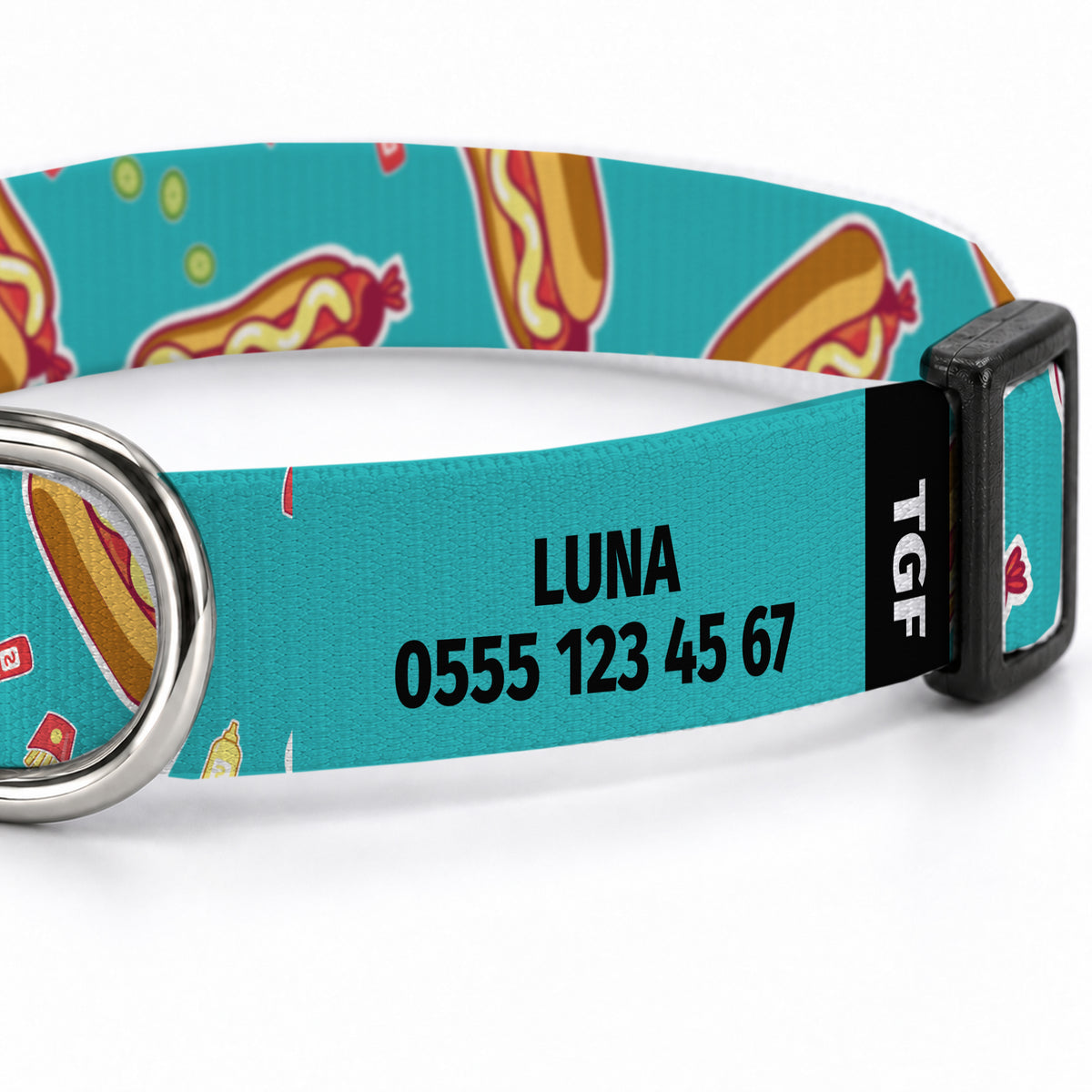 Hotdog Aqua Köpek Tasması – Yakin Cekim
