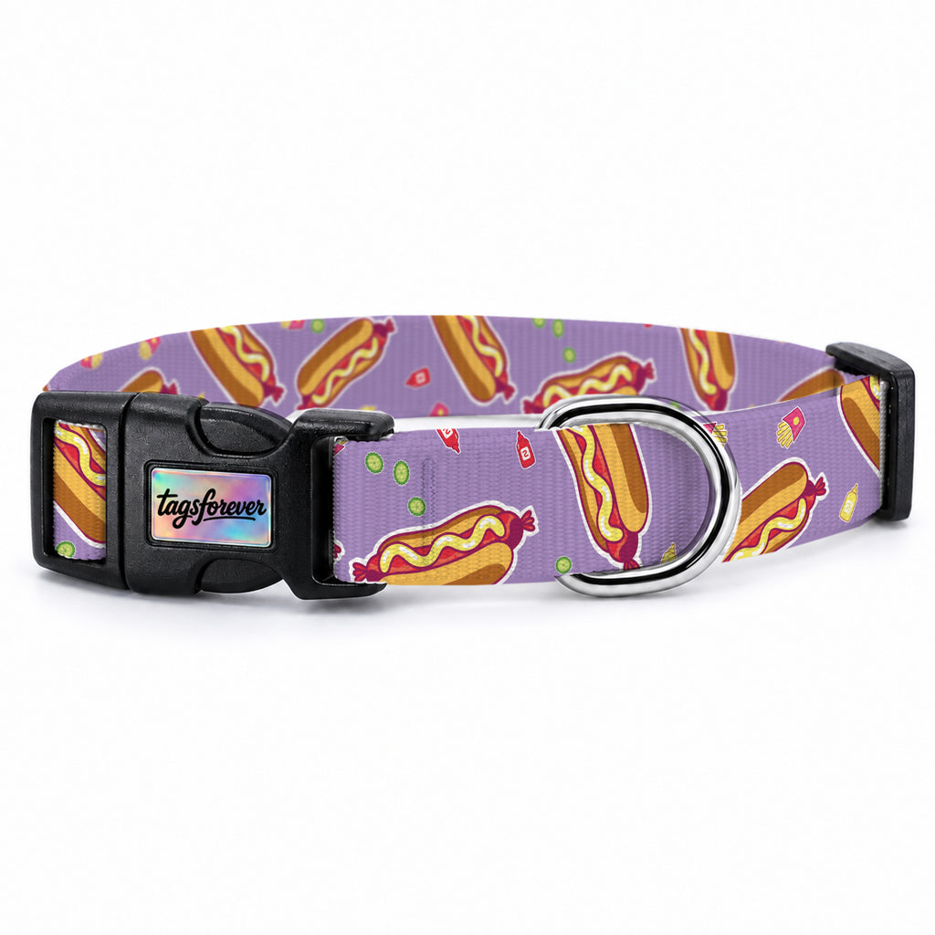 Hotdog Lilac Köpek Tasması – Urun