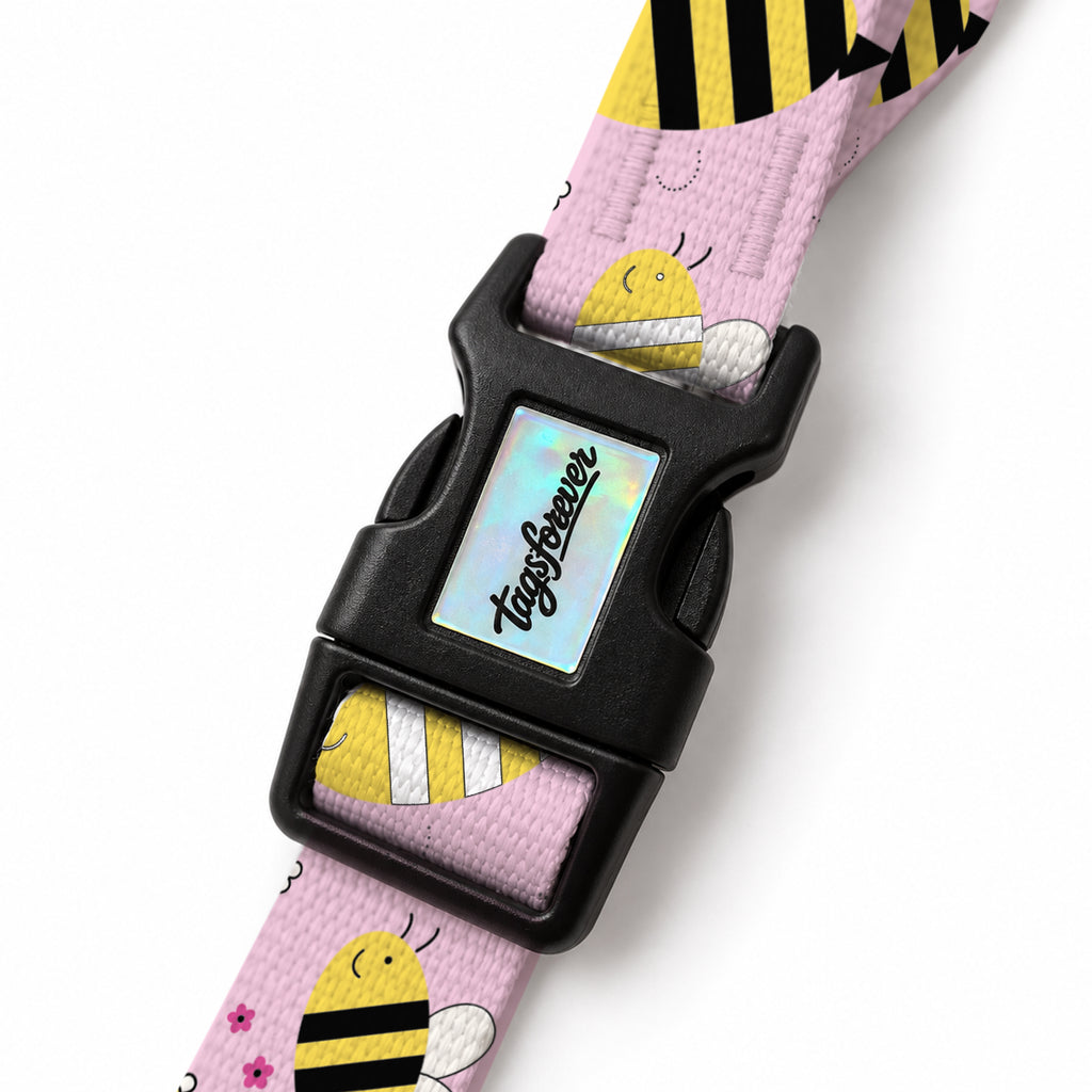 Buzzy Pink EasyFit Köpek Tasması – Klips