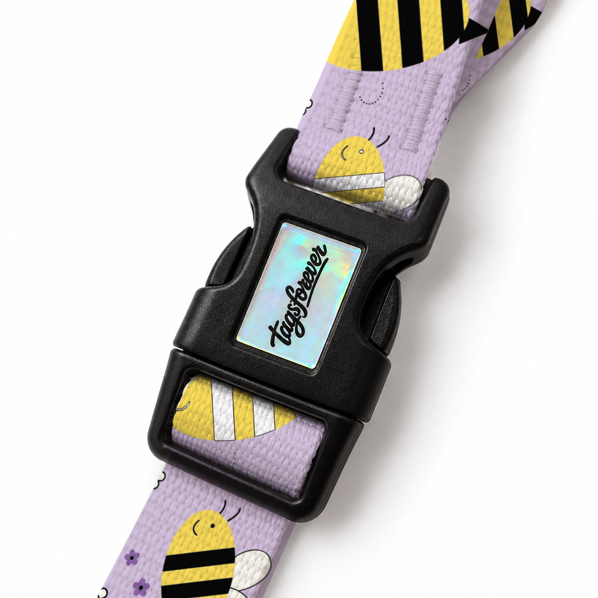 Buzzy Lilac EasyFit Köpek Tasması – Klips