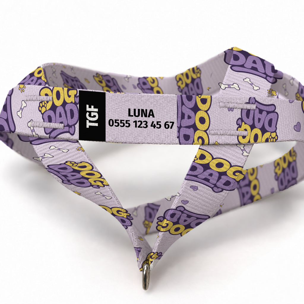 Papa Lilac EasyFit Köpek Tasması – Yakin Cekim