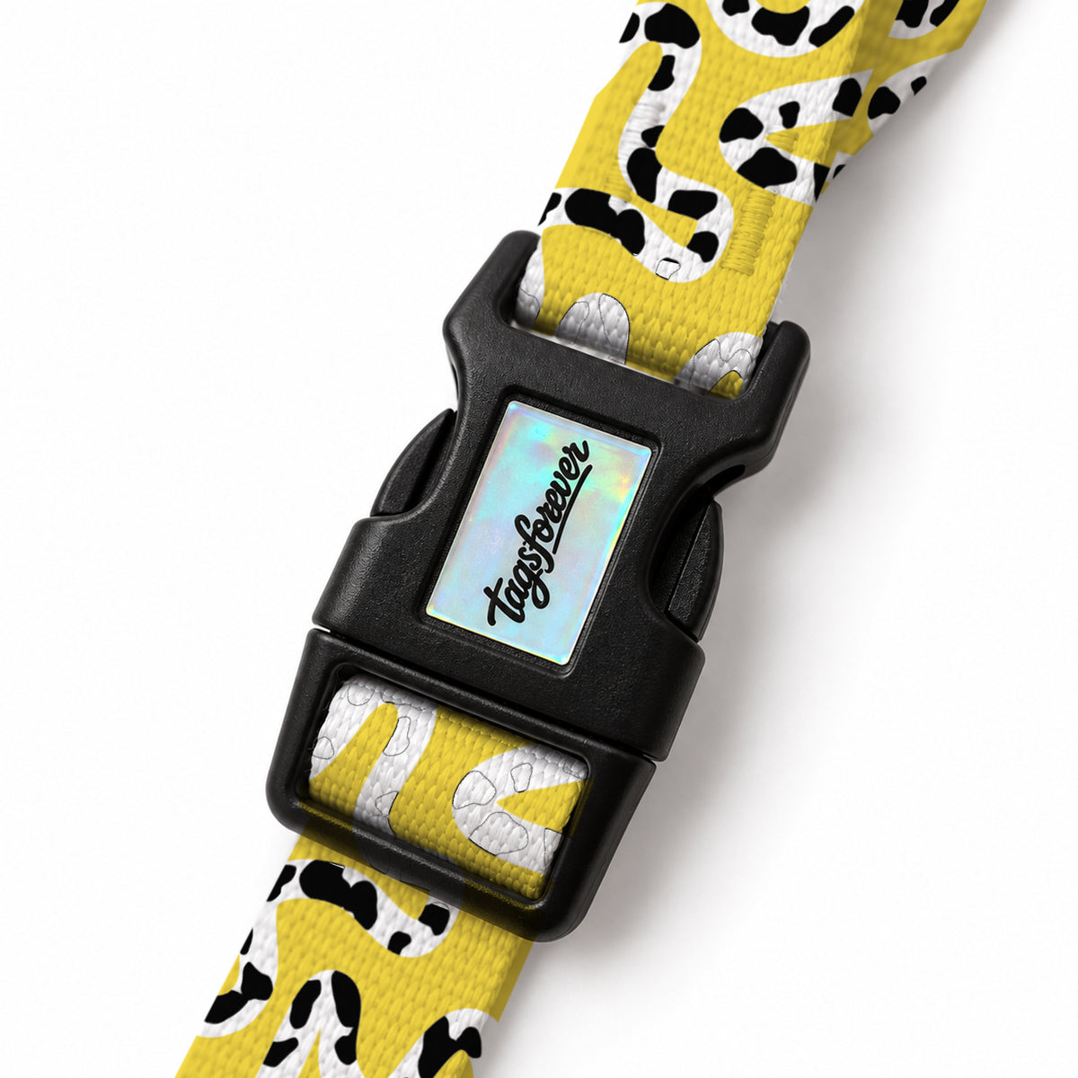 Moo Yellow EasyFit Köpek Tasması – Klips
