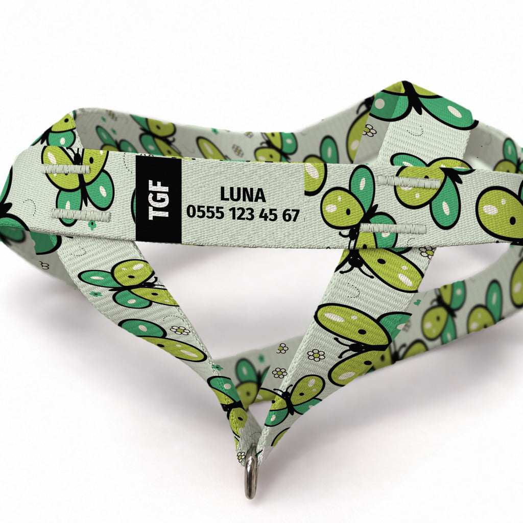 Flora Lime EasyFit Köpek Tasması – Yakin Cekim