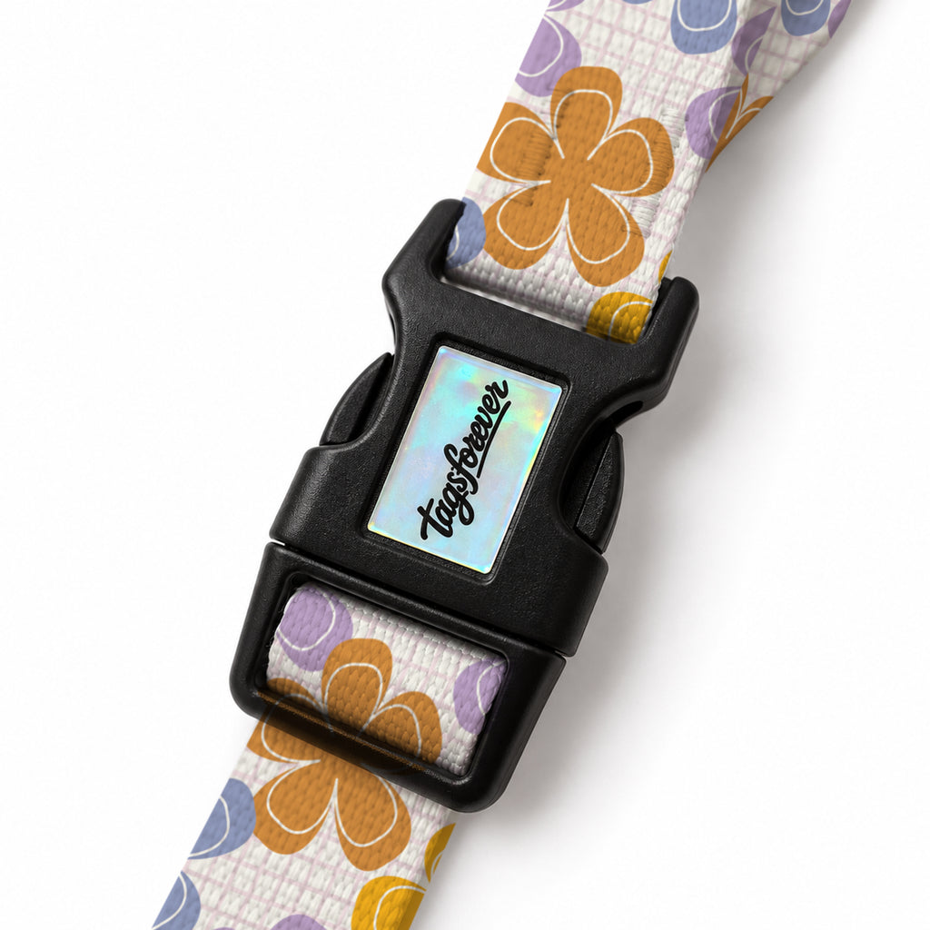 Flower Check EasyFit Köpek Tasması – Klips
