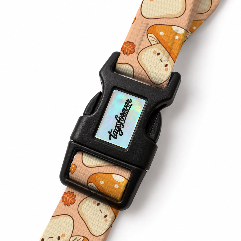 Mushroom Fall EasyFit Köpek Tasması – Klips