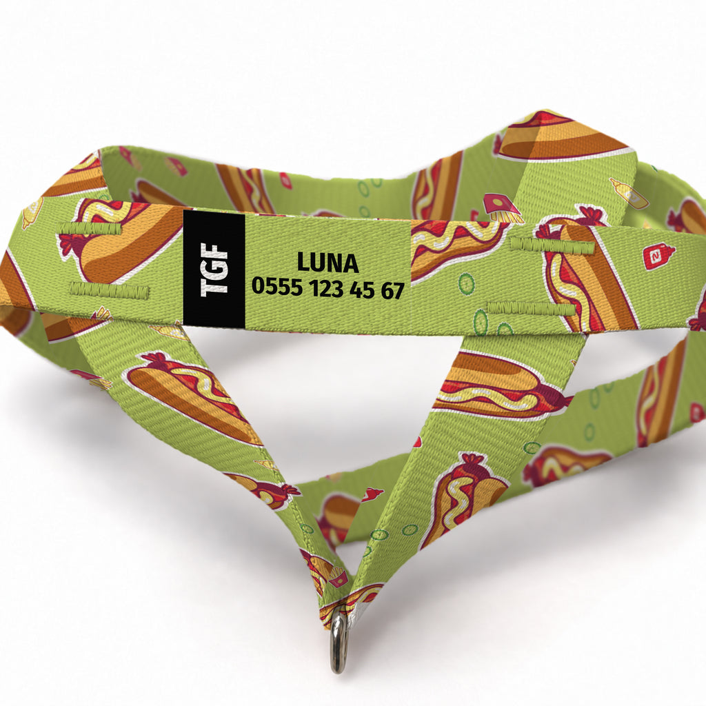 Hotdog Lime EasyFit Köpek Tasması – Yakin Cekim