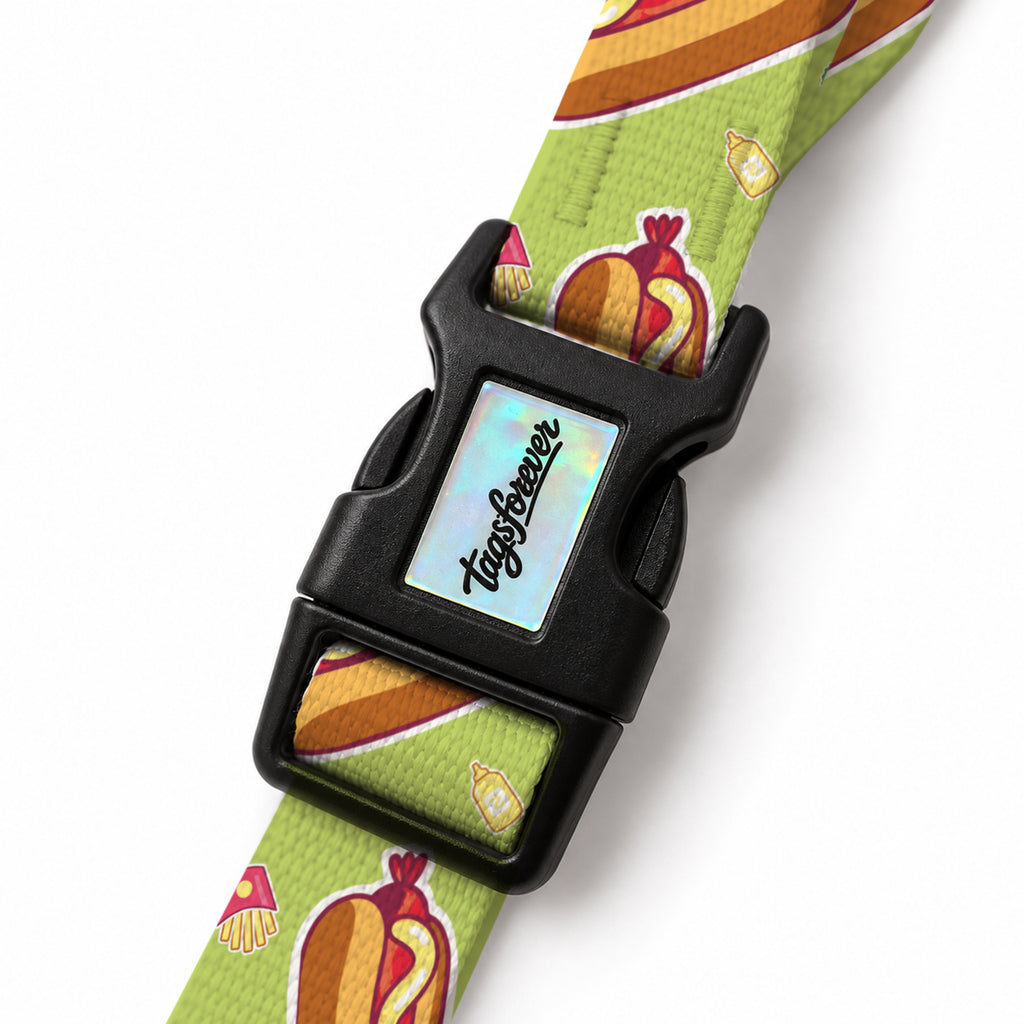 Hotdog Lime EasyFit Köpek Tasması – Klips