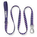 Lilac Check Gezdirme Kayışı – Urun