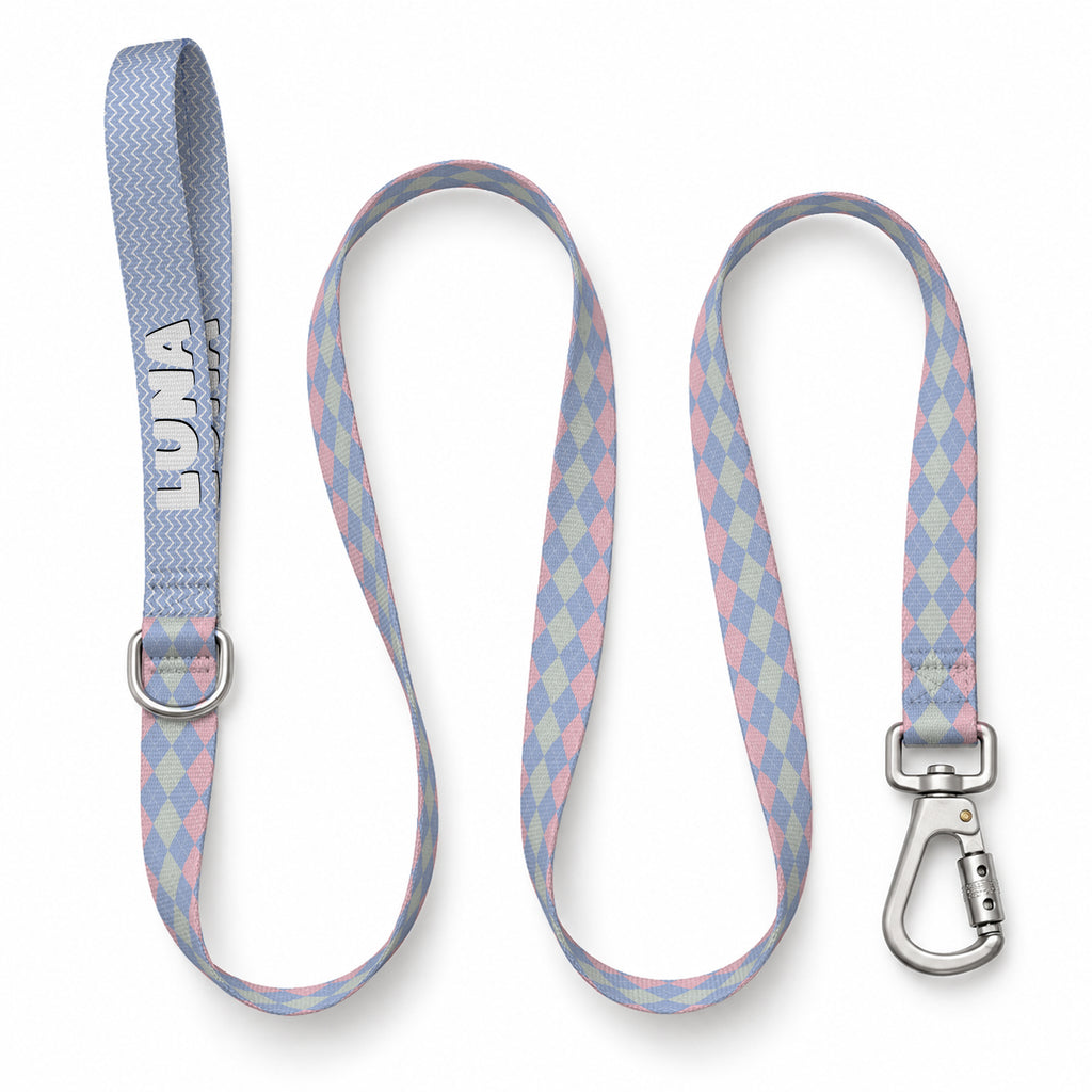 Pastel Check Gezdirme Kayışı – Urun