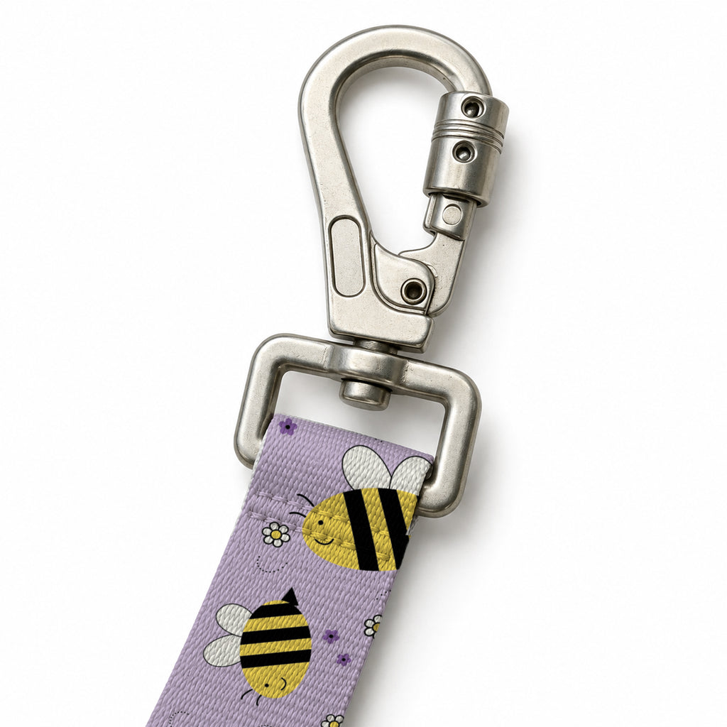 Buzzy Lilac Gezdirme Kayışı – Klips