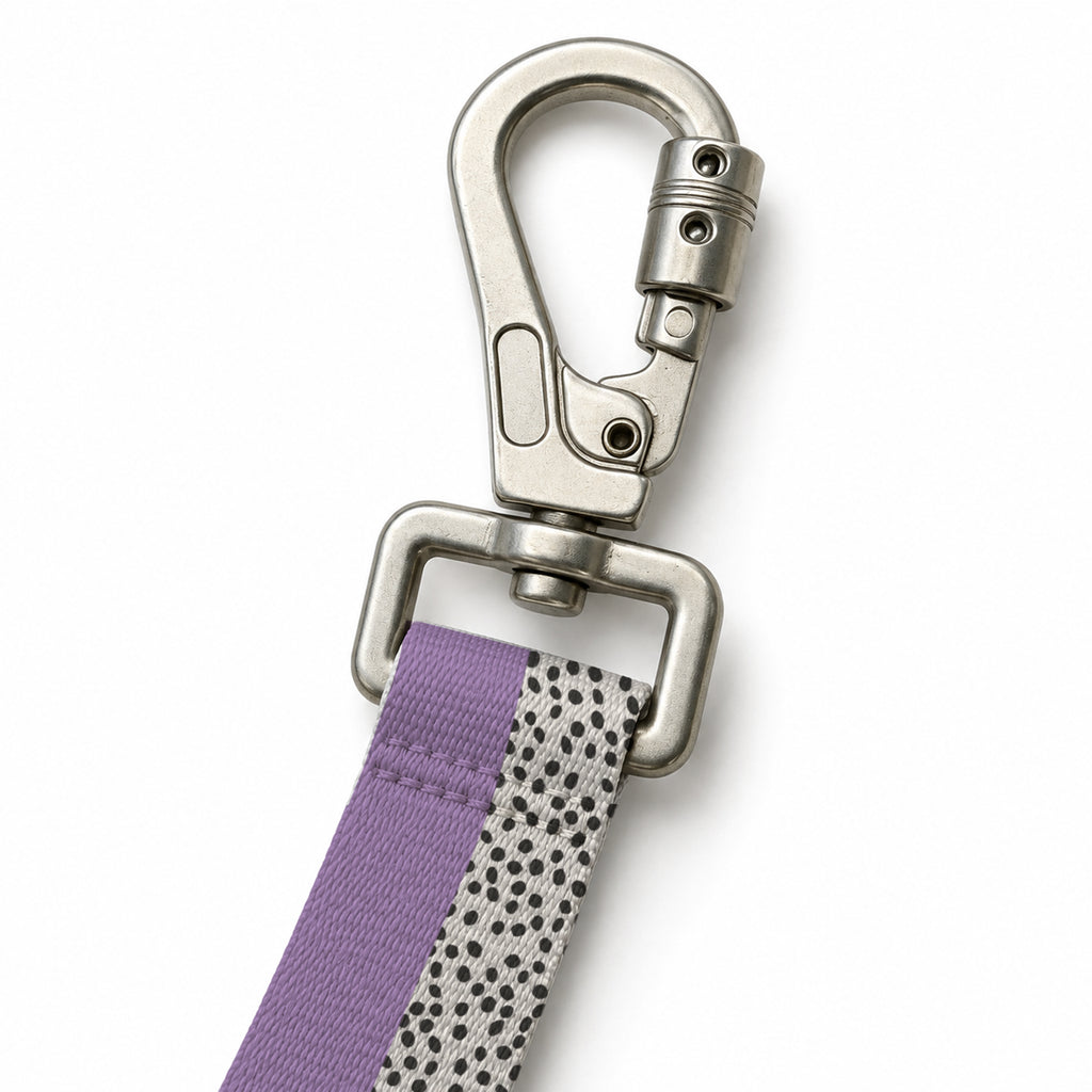 Spot Lilac Gezdirme Kayışı – Klips