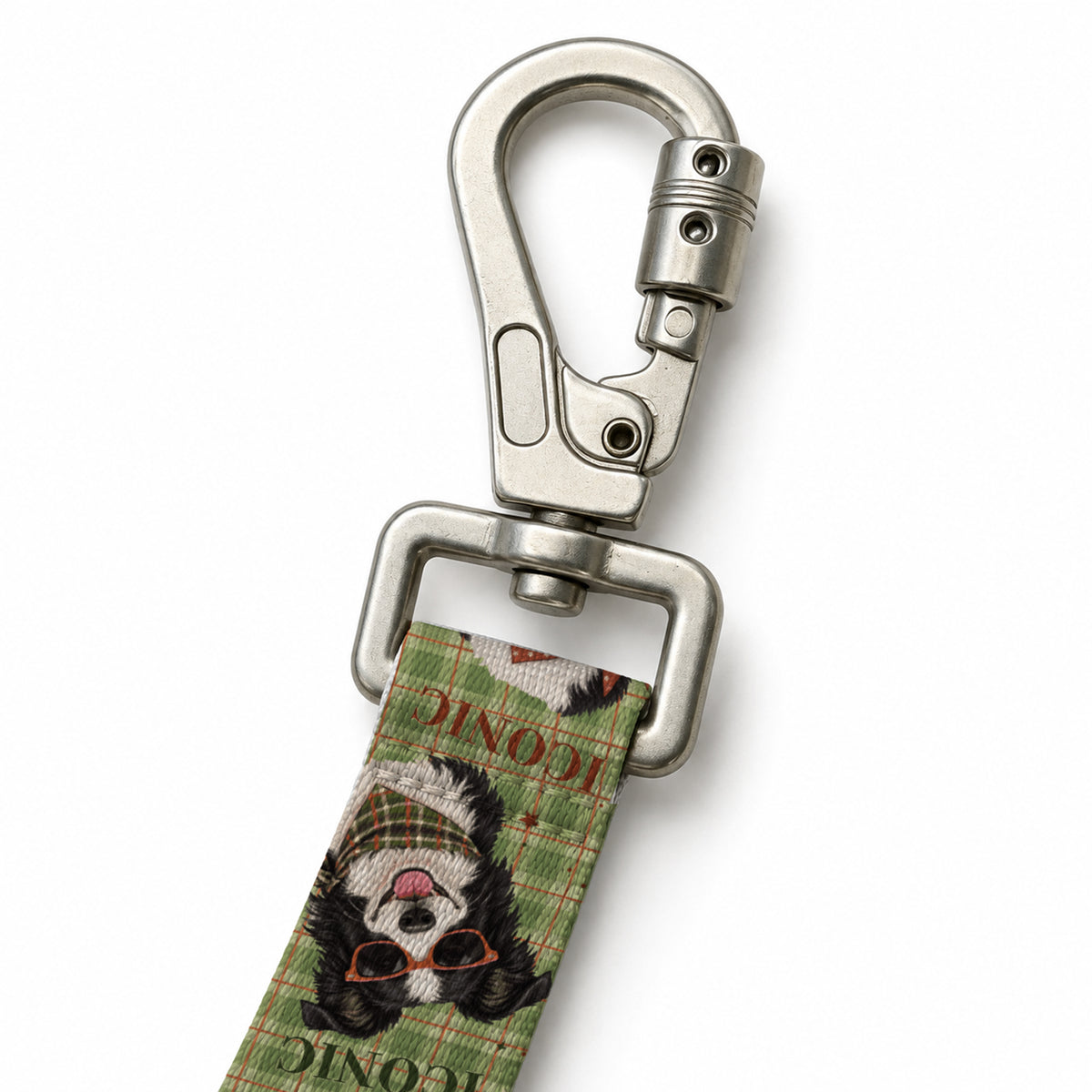 Collie Olive Gezdirme Kayışı – Klips