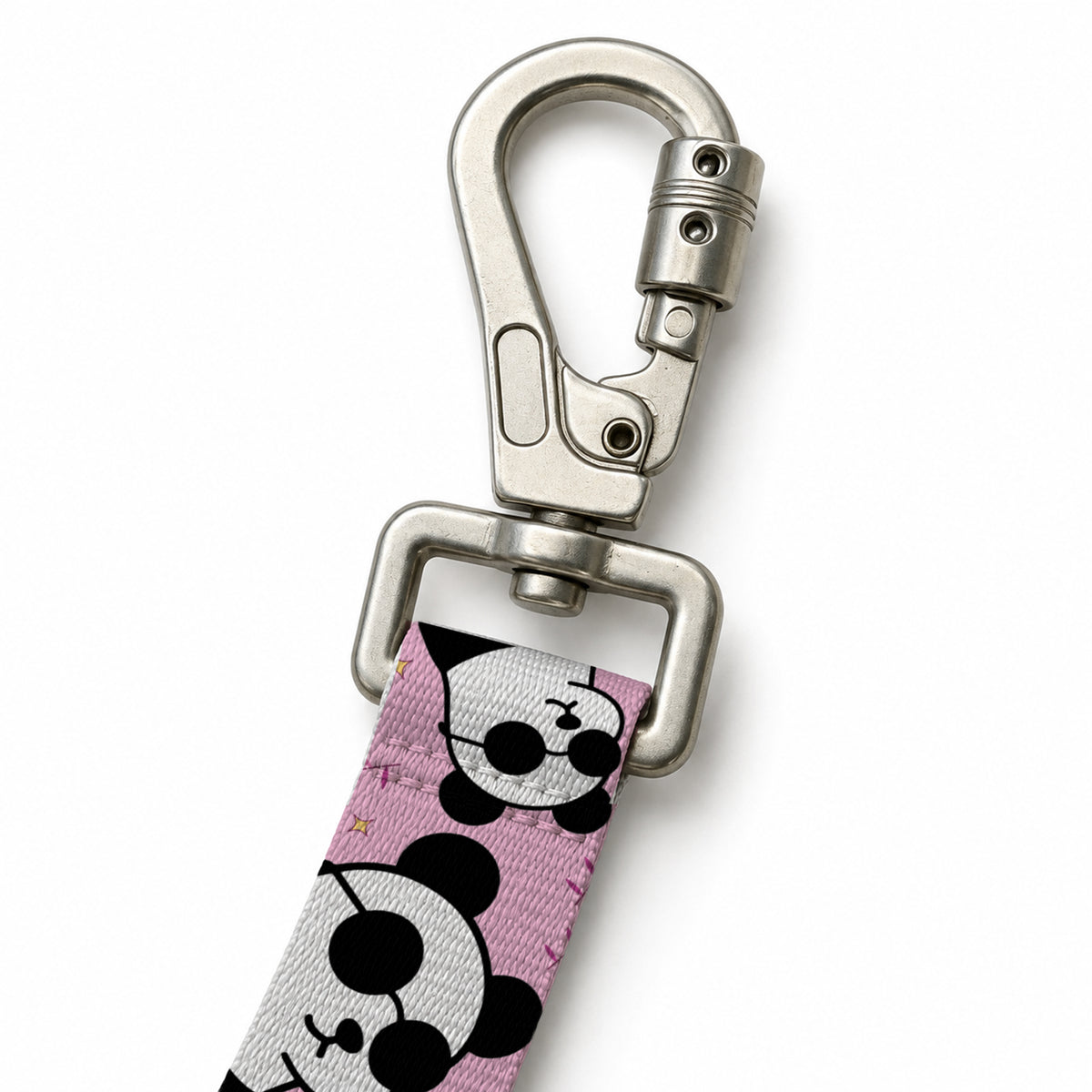 Pandi Pink Gezdirme Kayışı – Klips