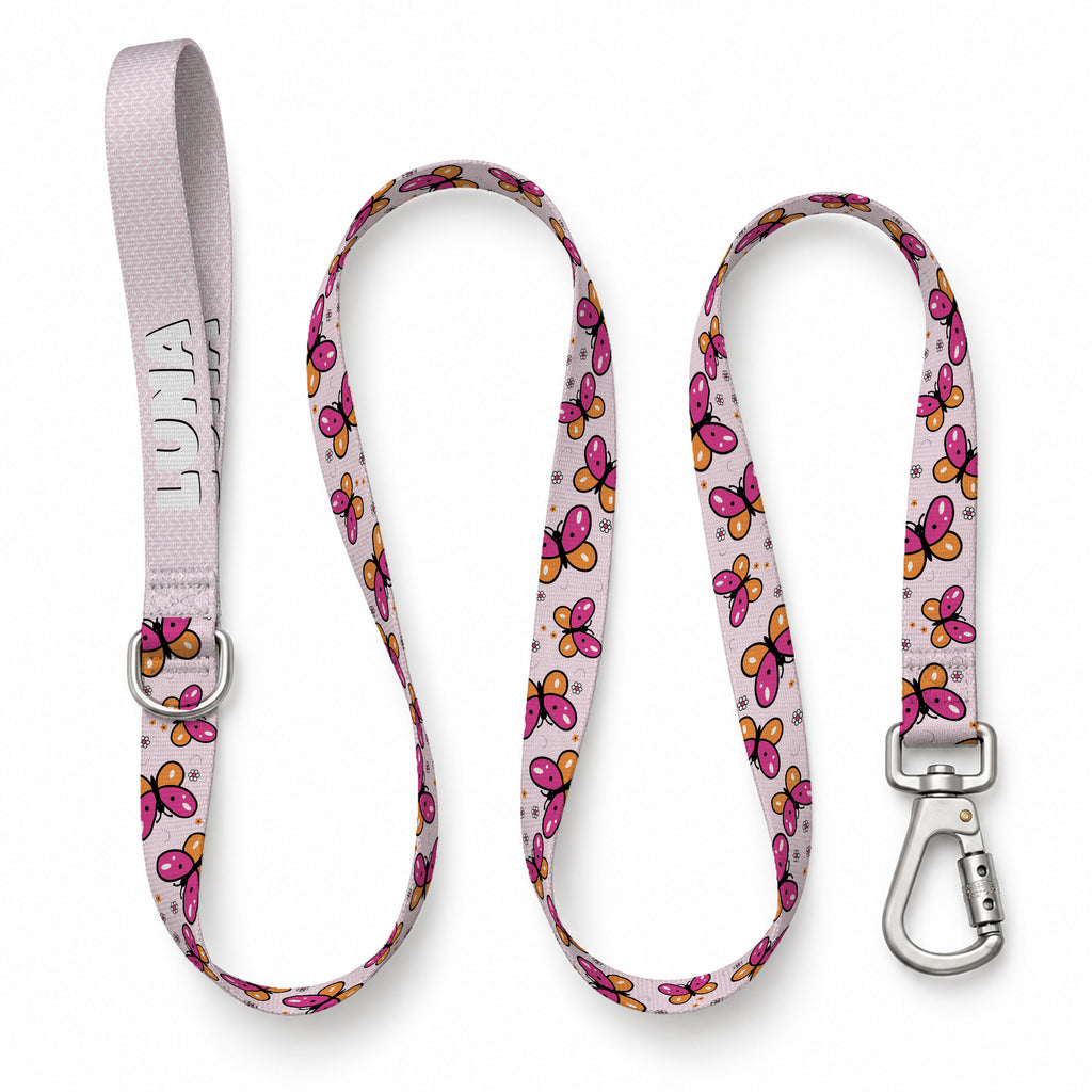 Flora Pink Gezdirme Kayışı – Urun