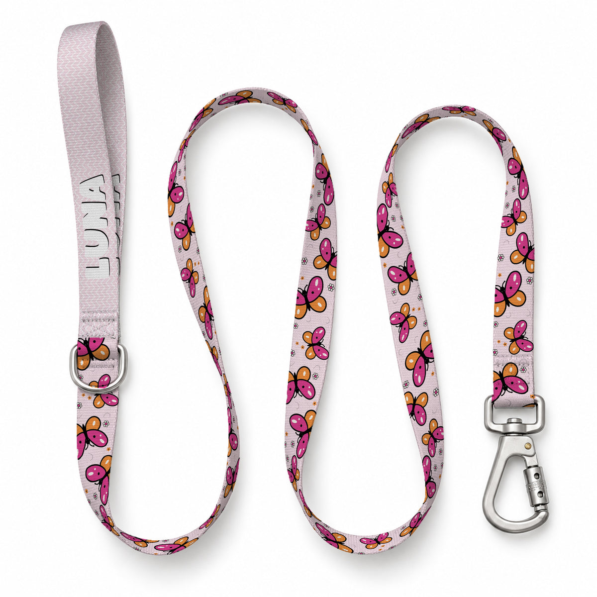 Flora Pink Gezdirme Kayışı – Urun