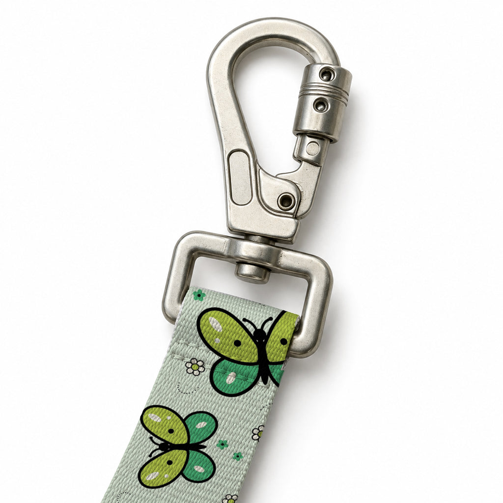 Flora Lime Gezdirme Kayışı – Klips