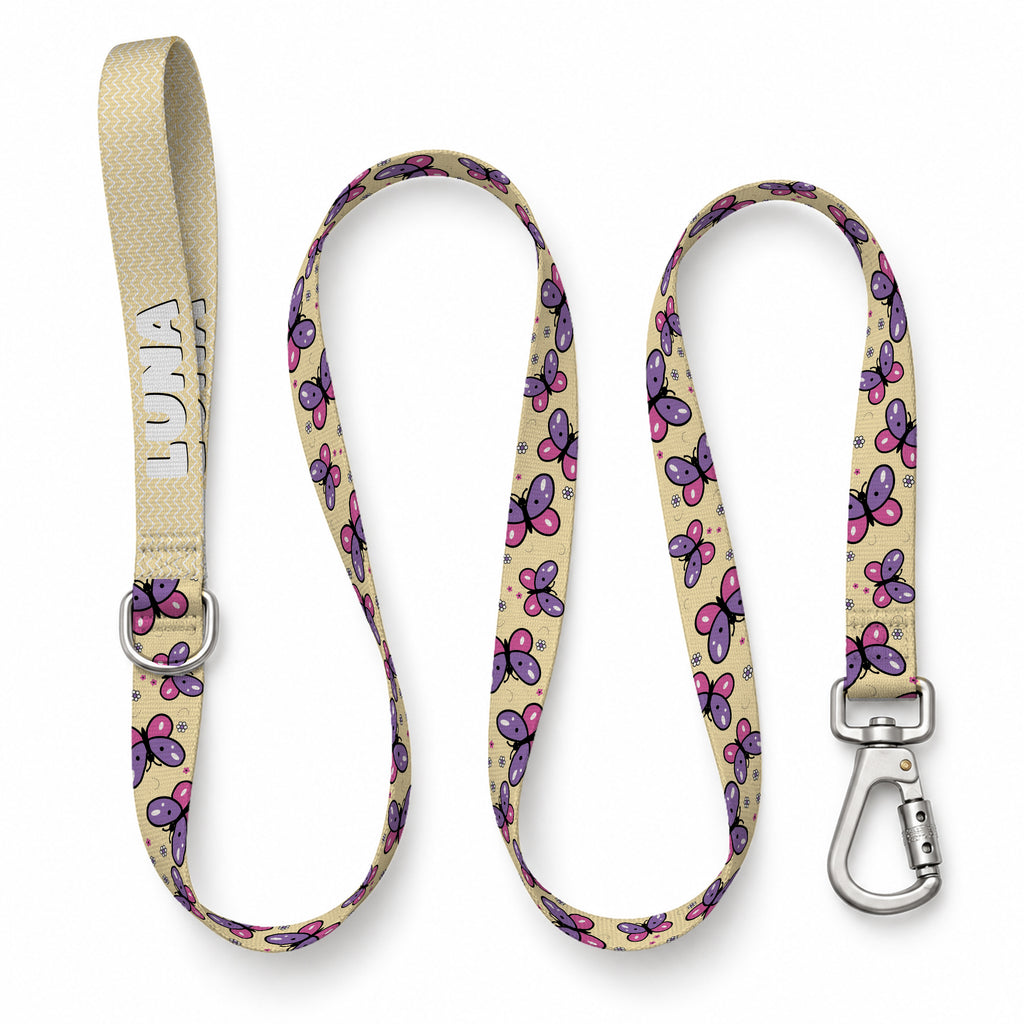 Flora Purple Gezdirme Kayışı – Urun