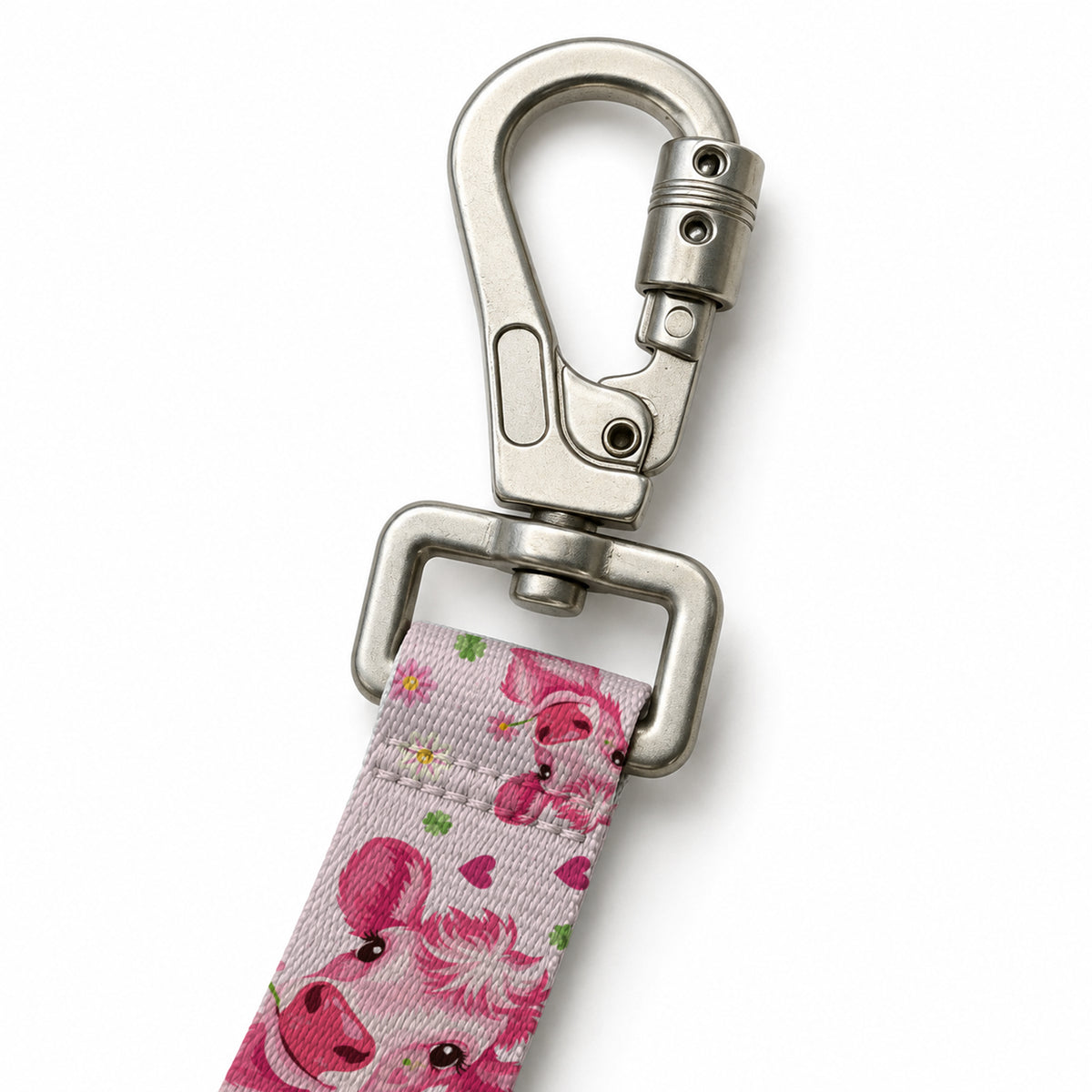 Pink Moo Gezdirme Kayışı – Klips