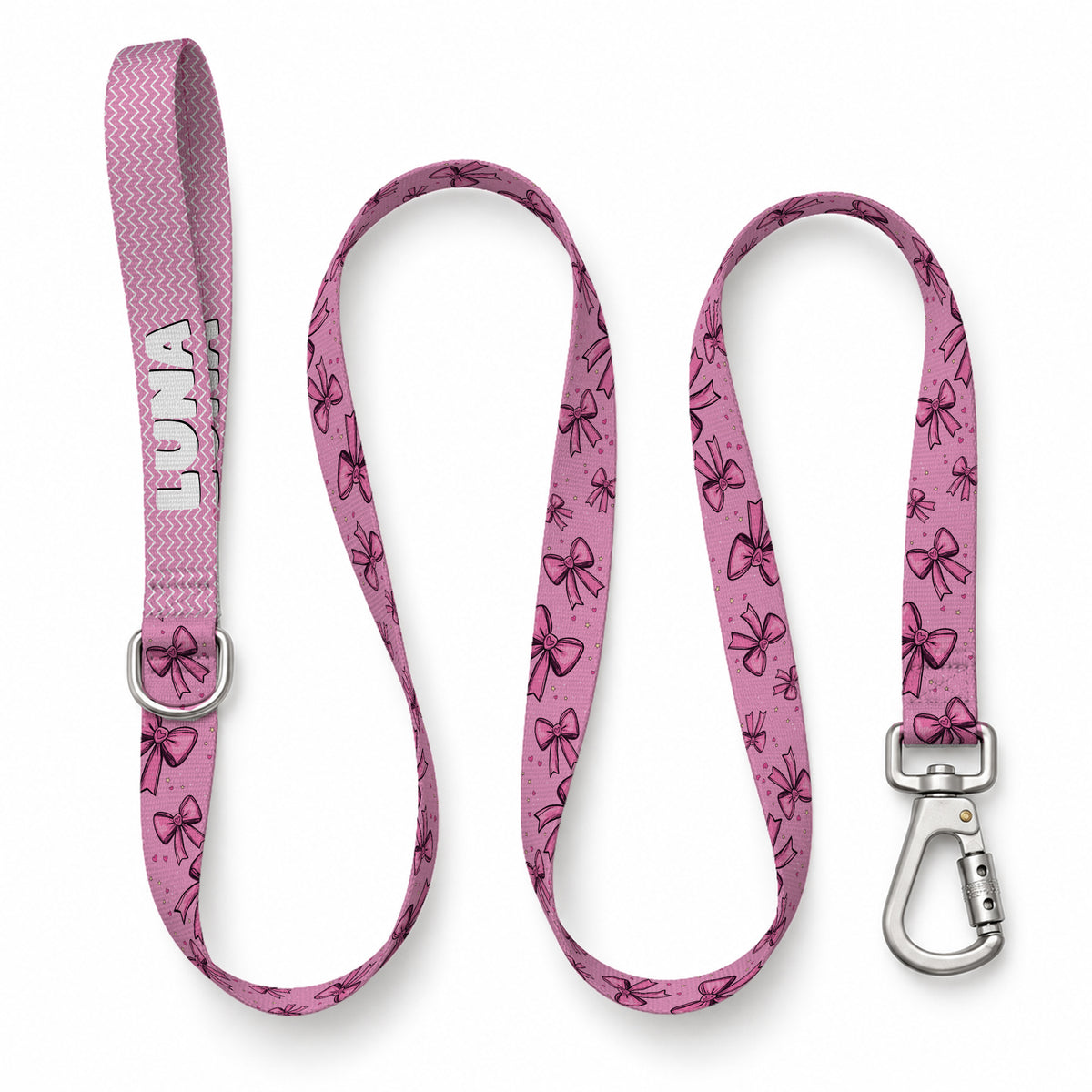 Pink Bow Gezdirme Kayışı – Urun