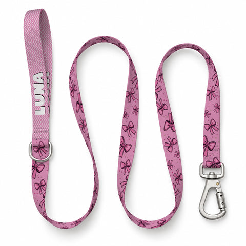 Pink Bow Gezdirme Kayışı – Urun