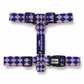 Lilac Check Köpek Göğüs Tasması – Urun