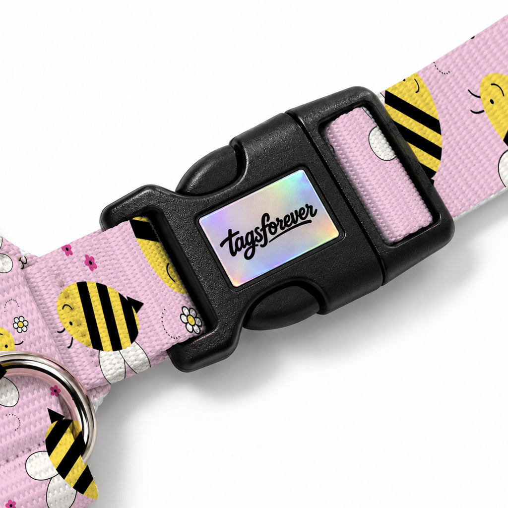 Buzzy Pink Köpek Göğüs Tasması – Klips