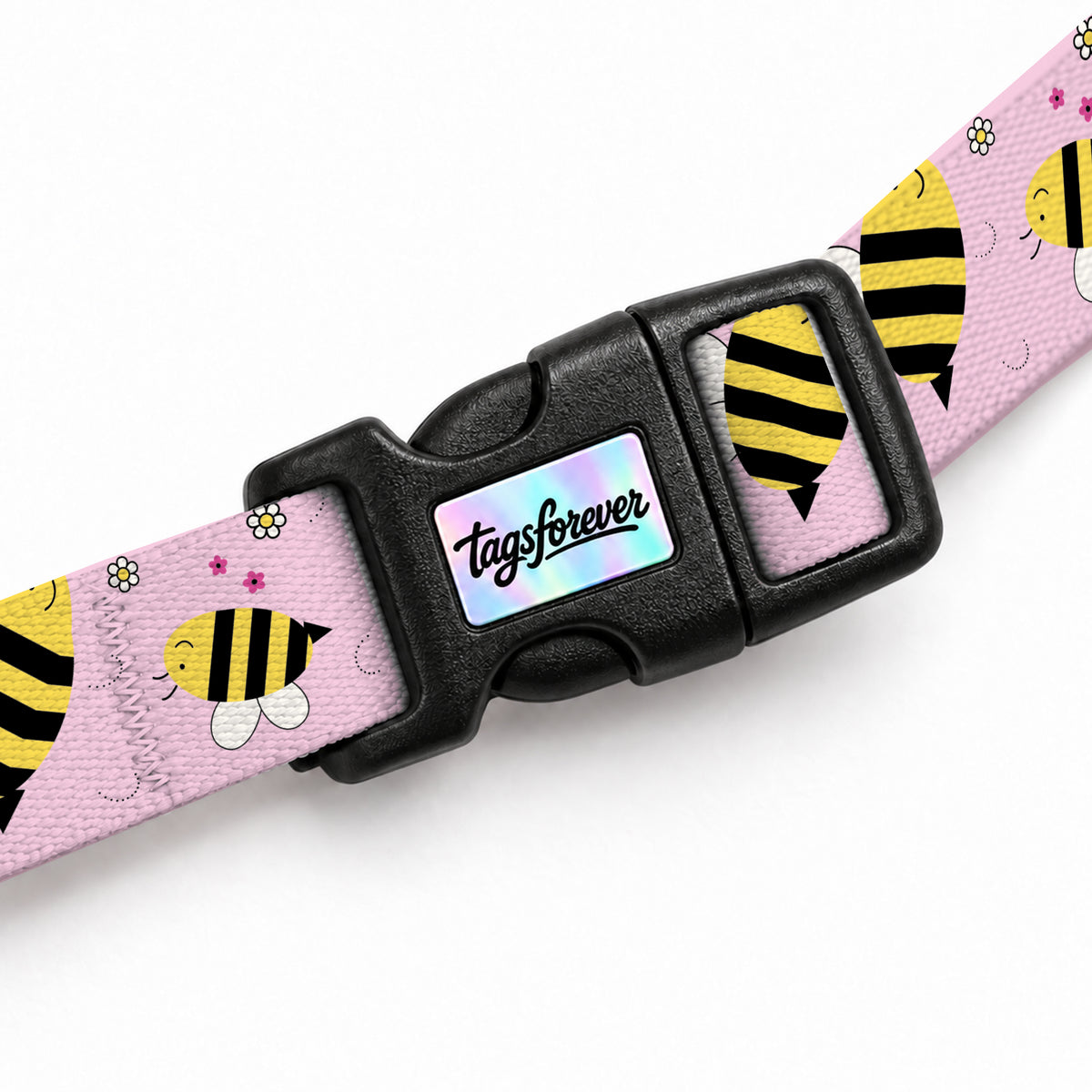 Buzzy Pink Kedi Göğüs Tasması – Klips