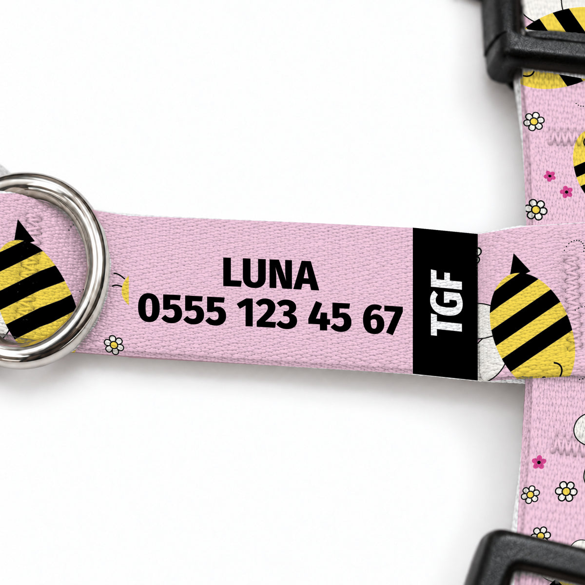 Buzzy Pink Kedi Göğüs Tasması – Yazi Detayi