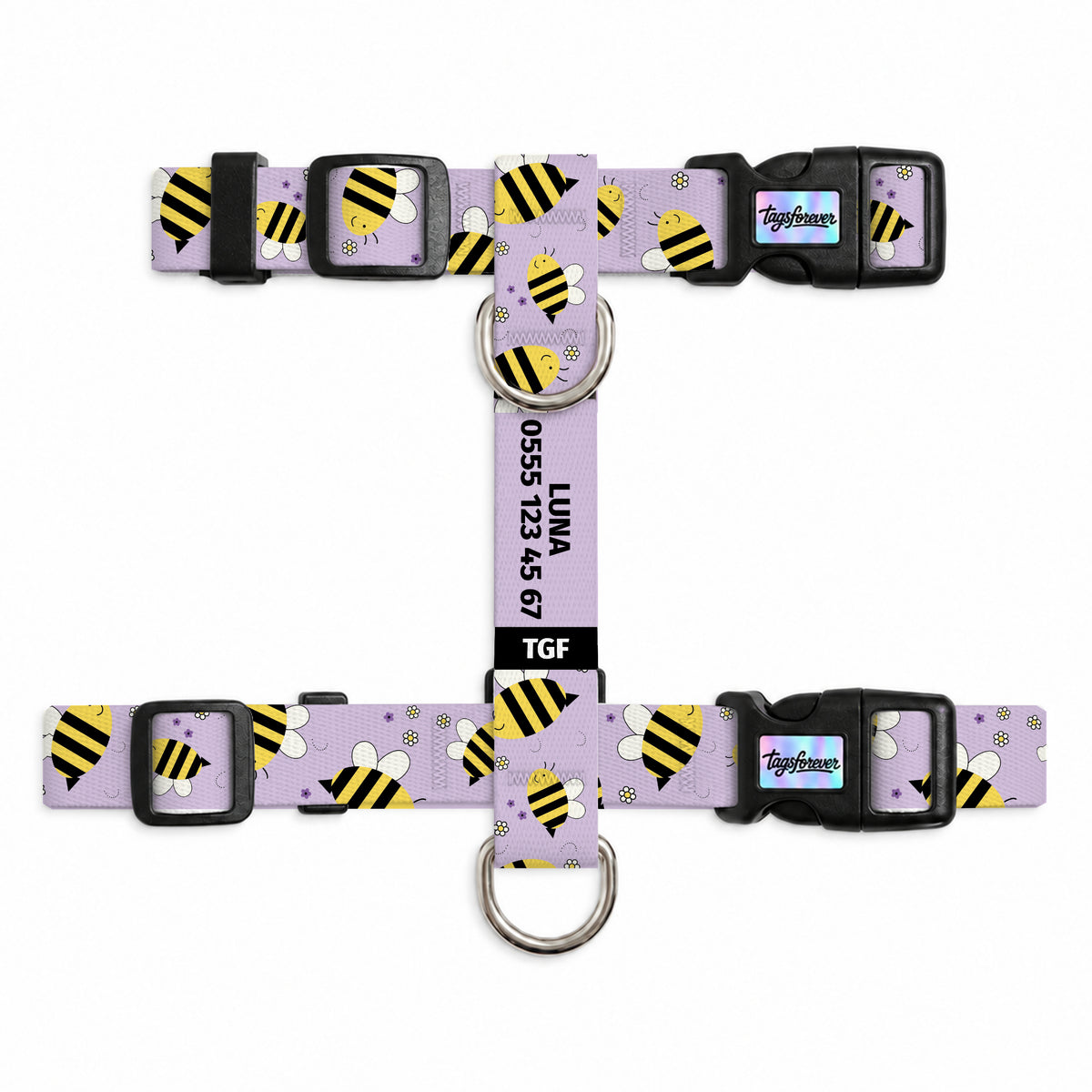 Buzzy Lilac Kedi Göğüs Tasması – Urun