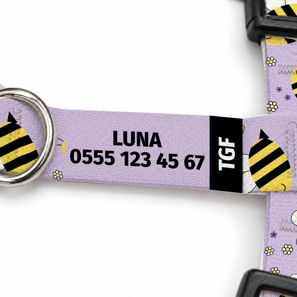 Buzzy Lilac Kedi Göğüs Tasması – Yazi Detayi
